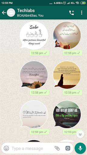 ISLAMIC Stickers for Whatsapp - WAStickerApp screenshot 4