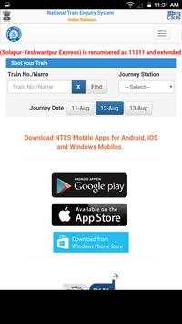 Pnr status train ticket screenshot 3