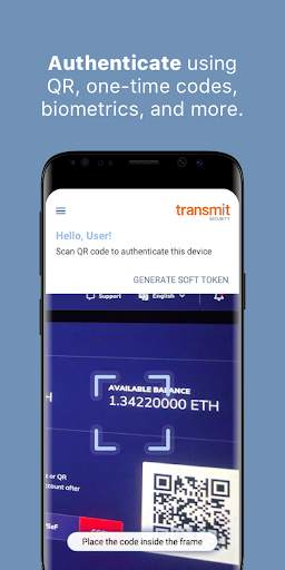 Transmit Authenticator screenshot 1