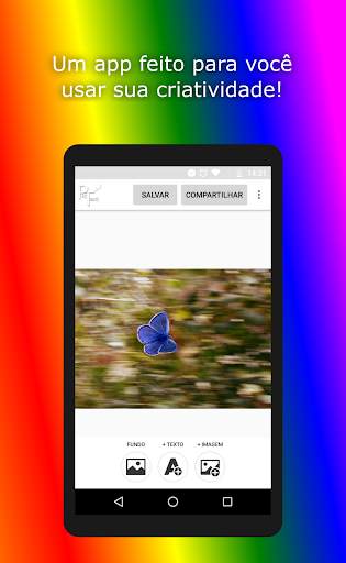 PicText - Adicionar textos e adesivos em fotos screenshot 1
