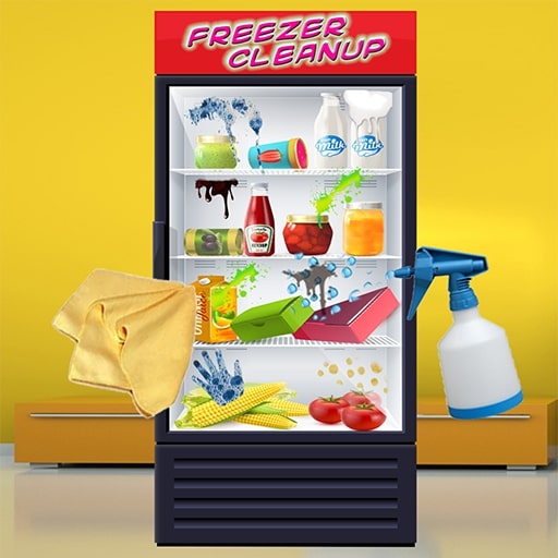 игра для чистки морозильной камеры для девочек иконка