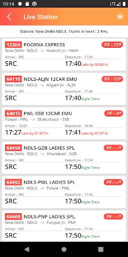 National Train Enquiry System screenshot 4