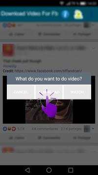تحميل فيديوهات من فايسبوك 2018 screenshot 1