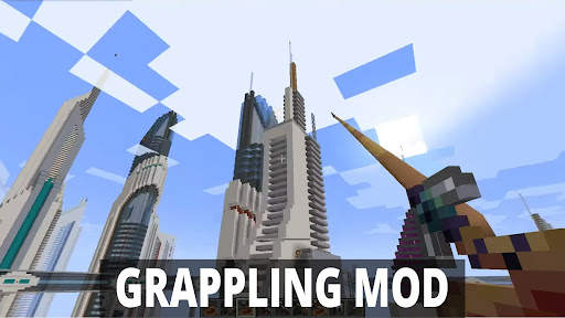 Grappling Hook Mod Minecraft screenshot 2