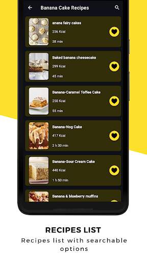 Banana cake recipe: easy fruit cake recipe offline screenshot 2