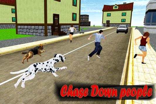 Angry Dog City Attack Sim screenshot 2