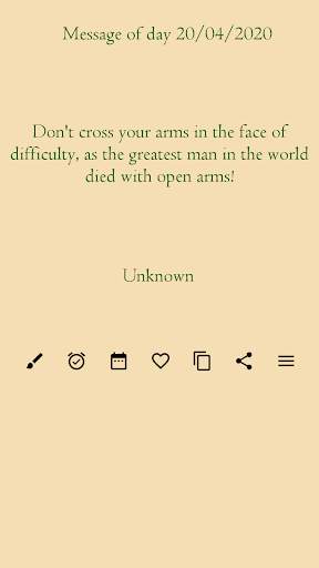 Daily Message for reflexion screenshot 1