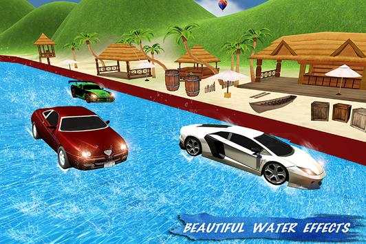 Water Slide Sports Cars Extreme Stunts screenshot 4