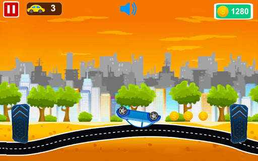 High Speed 2D Car Racing screenshot 3