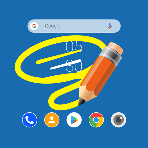 Draw on screen floating tool, Screenshot &amp; Share icon
