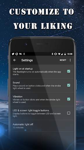 🌶 Flashlight LED MF - High power HD torch light screenshot 8