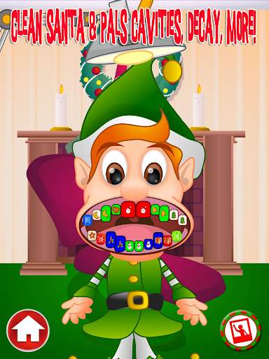 Christmas Dentist Office Santa - Doctor Xmas Games screenshot 7