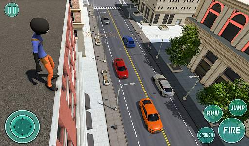 Stickman Rope Hero Mafia Crime Game screenshot 9