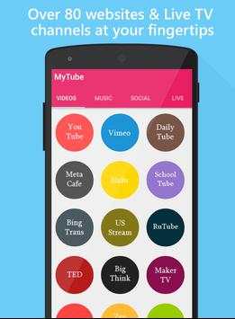 MyTube - Video & Music Player screenshot 1