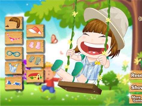 Playing On A Swing DressUp screenshot 3