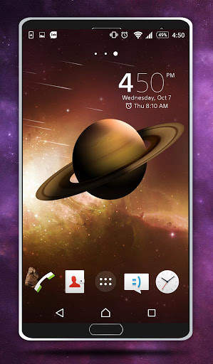 Saturn Live Wallpaper screenshot 3