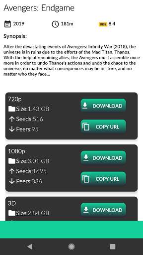 Movie downloader 2021 | YTS screenshot 7
