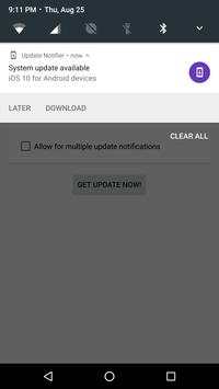 Fake Update Notifier screenshot 4