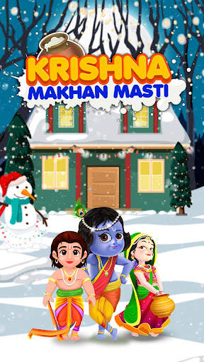 Krishna Makhan Masti – Match 3 screenshot 1