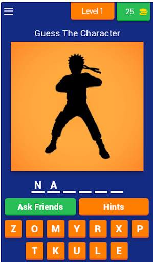 Narutoo Ninja Quiz Game screenshot 1