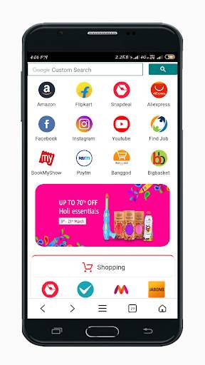 All in One- All Shopping Sites in One App screenshot 1