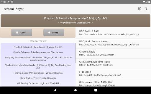 Internet Radio Audio Stream Player screenshot 6