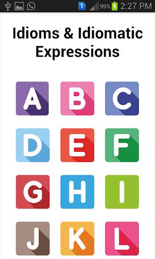 English Idioms, Proverbs and Phrases скриншот 1