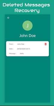 Deleted Messages Whatsapp Recovery 2020 screenshot 4