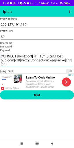 Iptun VPN screenshot 3