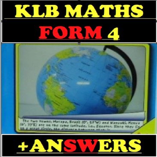 Form 4 KLB Math  Notes Answers icon