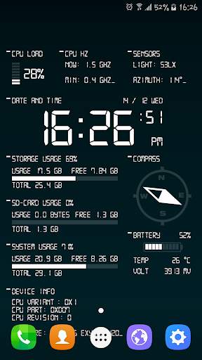 Oajoo Device Info Wallpaper screenshot 1