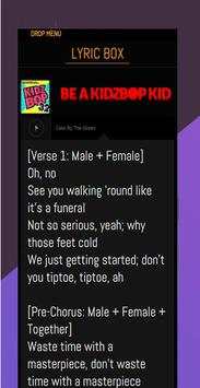 Song Lyric Video Of KIDZBOP screenshot 2