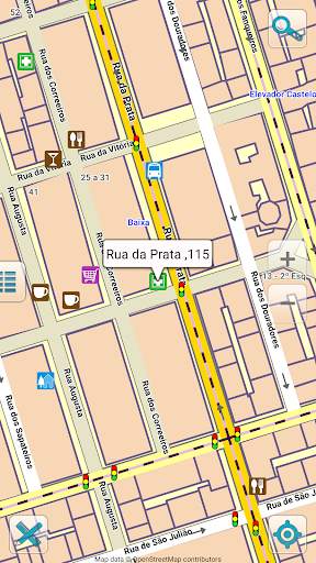 Map of Portugal offline screenshot 5