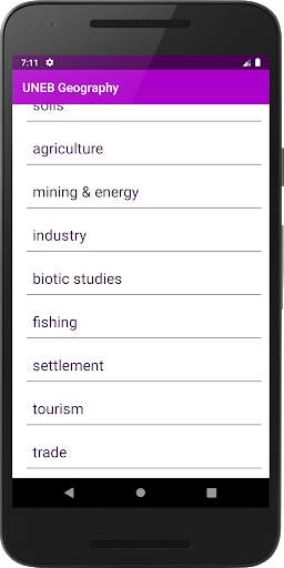 Geography Revision screenshot 2