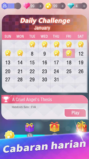 Anime Tiles: Piano Tiles 3 screenshot 4