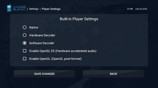 Sadar Player screenshot 3
