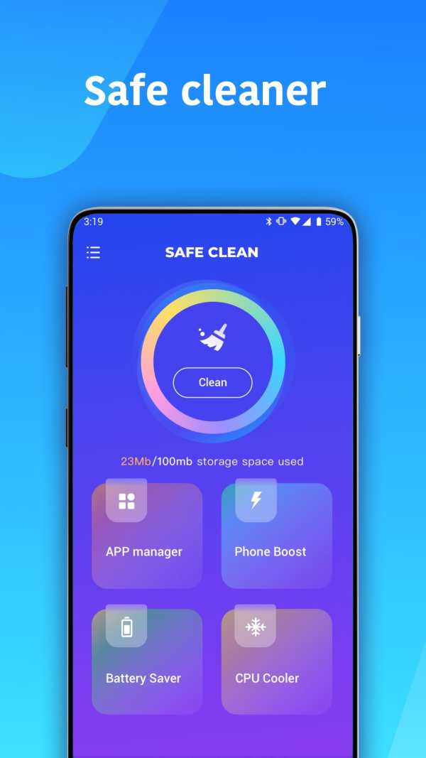 Safe Clean - Master of booster screenshot 1