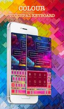 TouchPal Colour Keyboard Theme 1 تصوير الشاشة