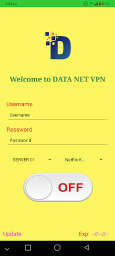 DATA Net VPN screenshot 1