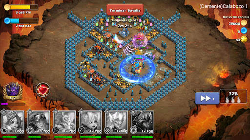 Castle Clash:Gobierna el Mundo screenshot 1