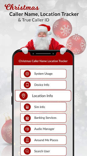 Christmas Caller Name,Location Tracker & Caller ID screenshot 3