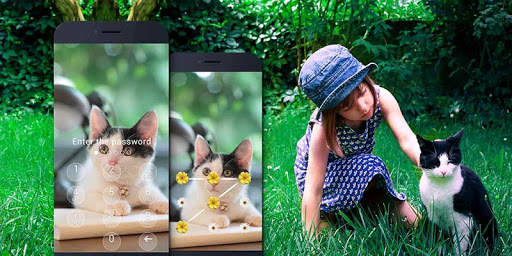 AppLock Theme Cat скриншот 4