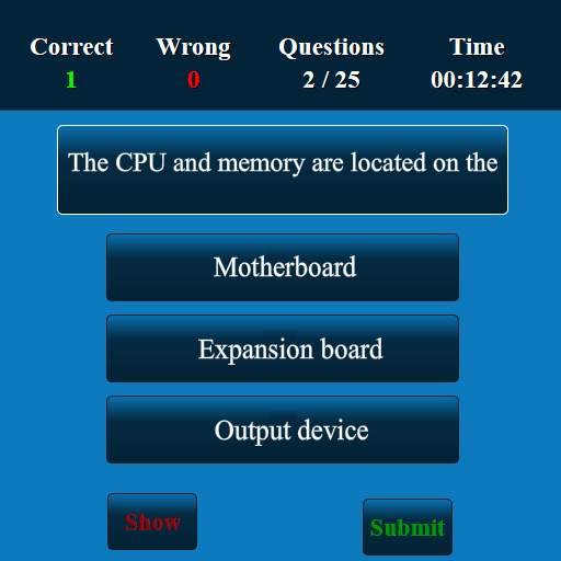 Information Technology(IT) MCQ скриншот 3