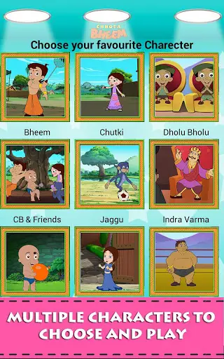 Sliding Puzzle With Bheem 3 تصوير الشاشة