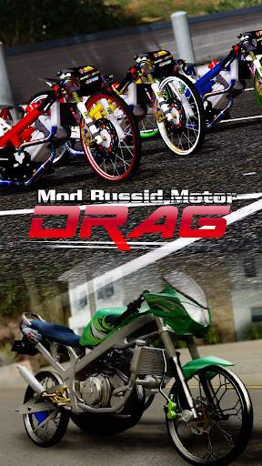 Mod Bussid Motor Drag Racing screenshot 1