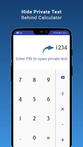 Calculator Pro+ - Private SMS screenshot 1