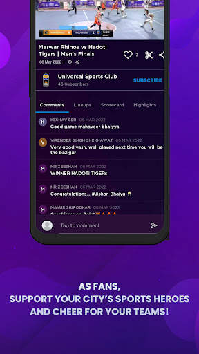 SportVot : India's Sports Hub screenshot 6