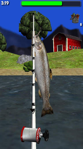 Big River Fishing 3D Lite screenshot 2