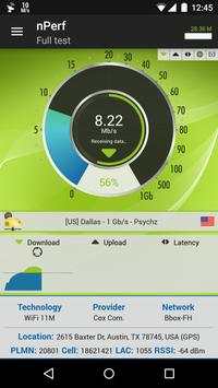 Speed Test & QoS 3G-4G WiFi screenshot 1