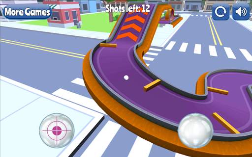 Mini Golf 3D City Ace Star स्क्रीनशॉट 3